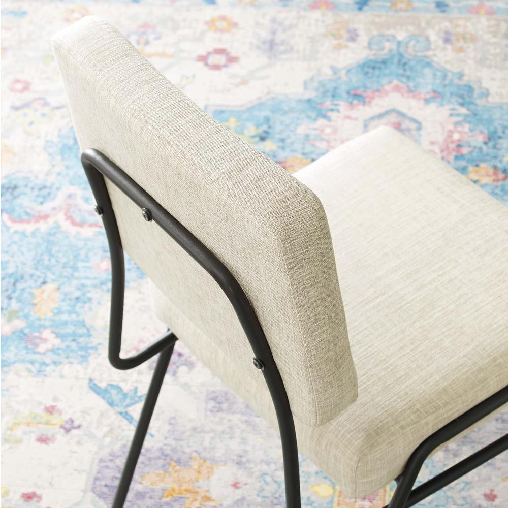 Craft Upholstered Fabric Dining Side Chair. Picture 7