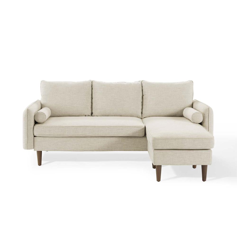 Revive Upholstered Right or Left Sectional Sofa - Beige EEI-3867-BEI. Picture 6