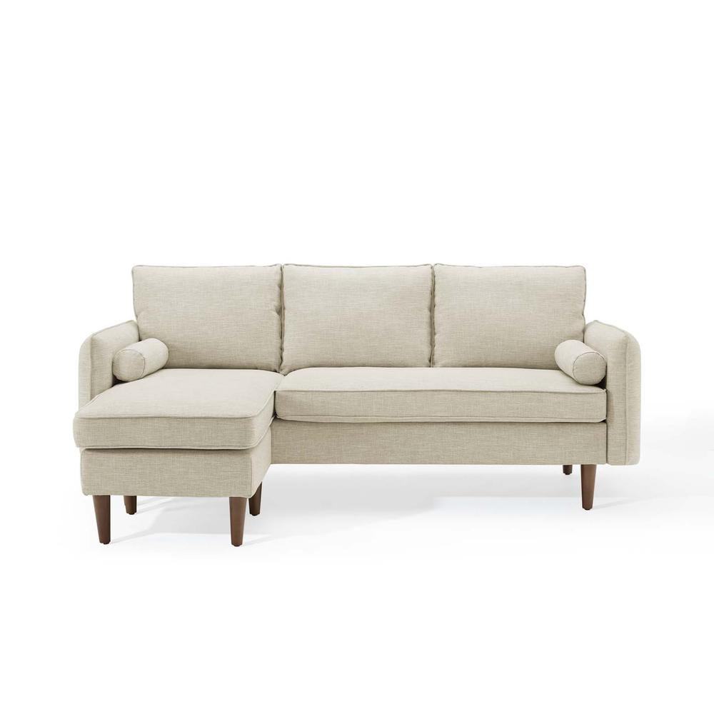 Revive Upholstered Right or Left Sectional Sofa - Beige EEI-3867-BEI. Picture 7