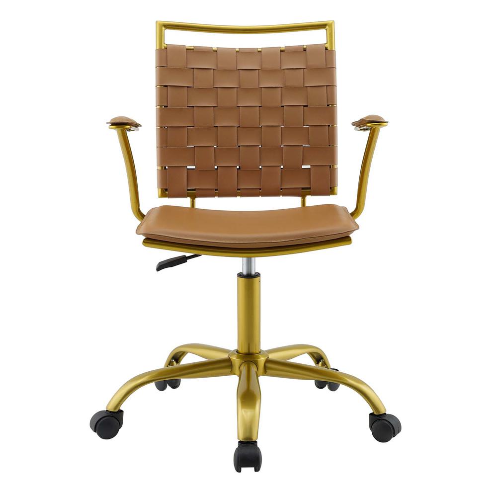 Fuse Faux Leather Office Chair. Picture 4