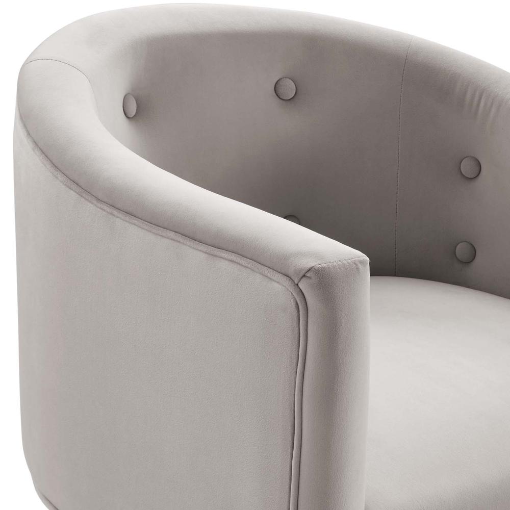 Savour Tufted Performance Velvet Accent Chair. Picture 5