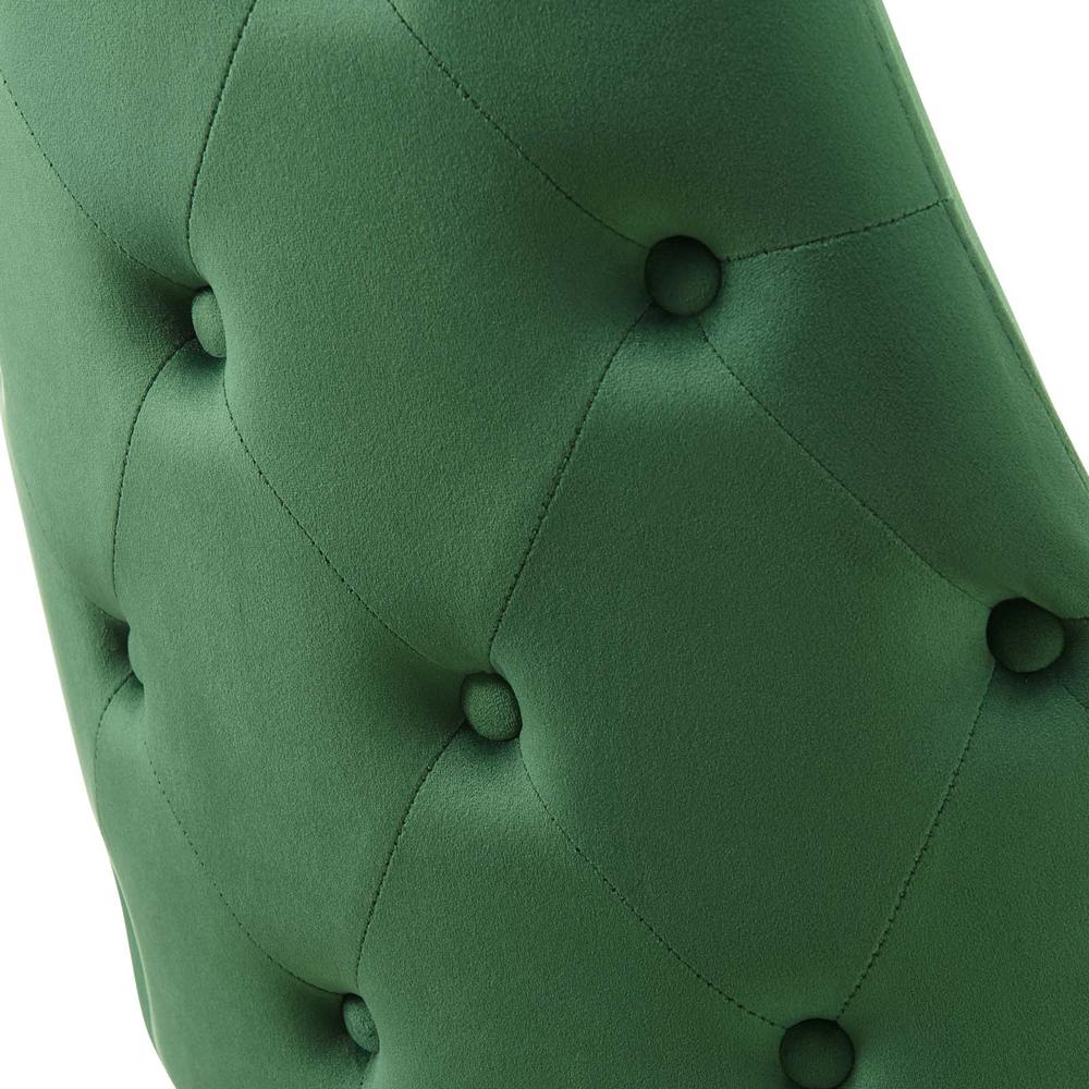 Adorn Tufted Performance Velvet Dining Side Chair - Emerald EEI-3907-EME. Picture 5