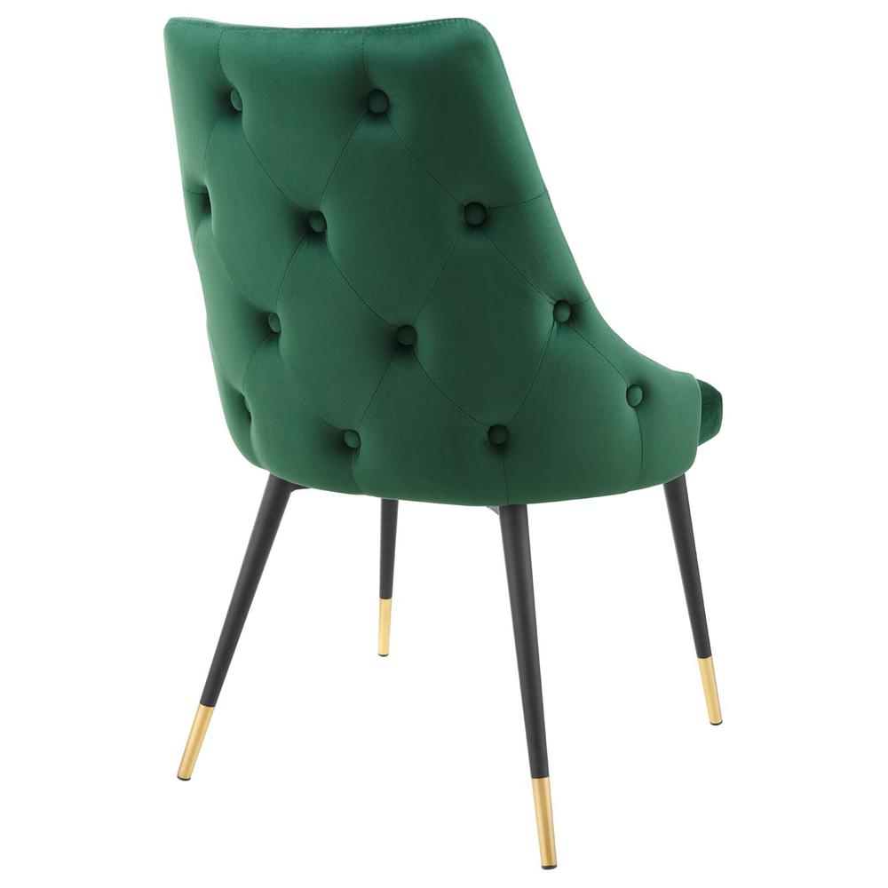 Adorn Tufted Performance Velvet Dining Side Chair. Picture 3