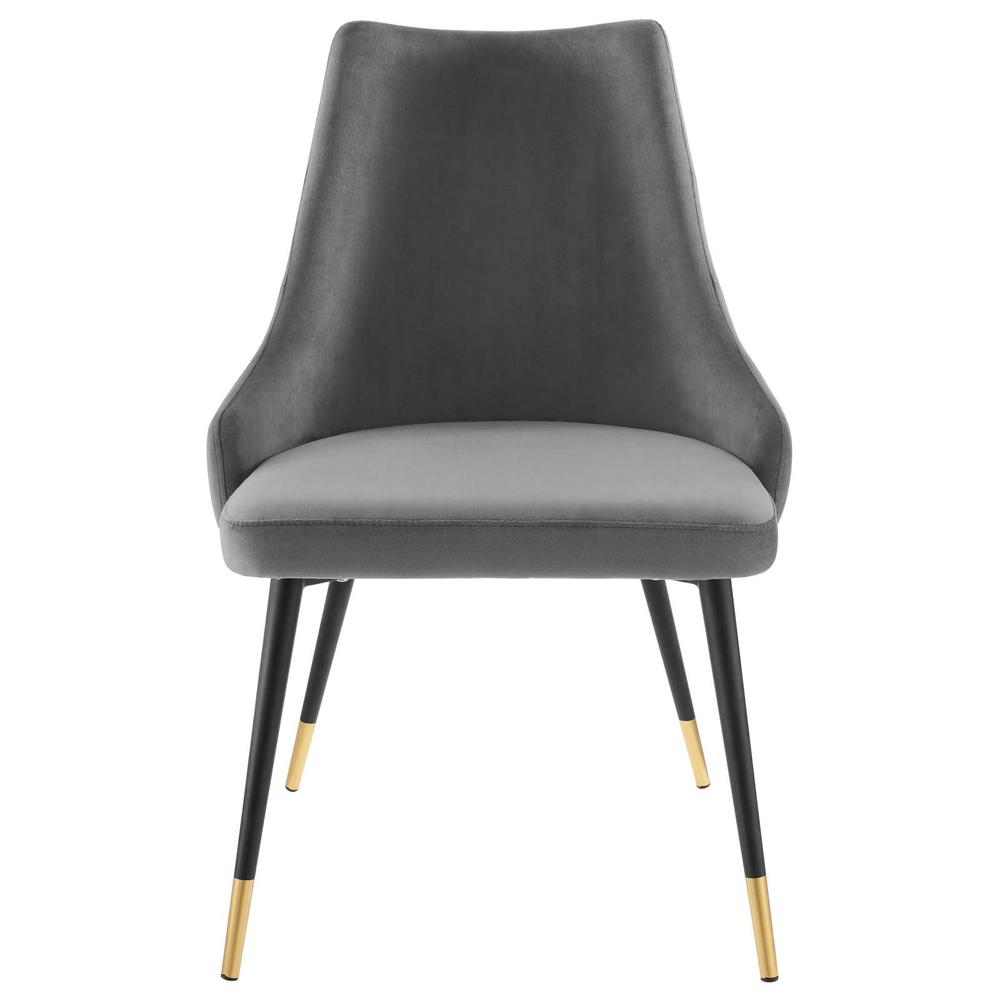 Adorn Tufted Performance Velvet Dining Side Chair. Picture 4