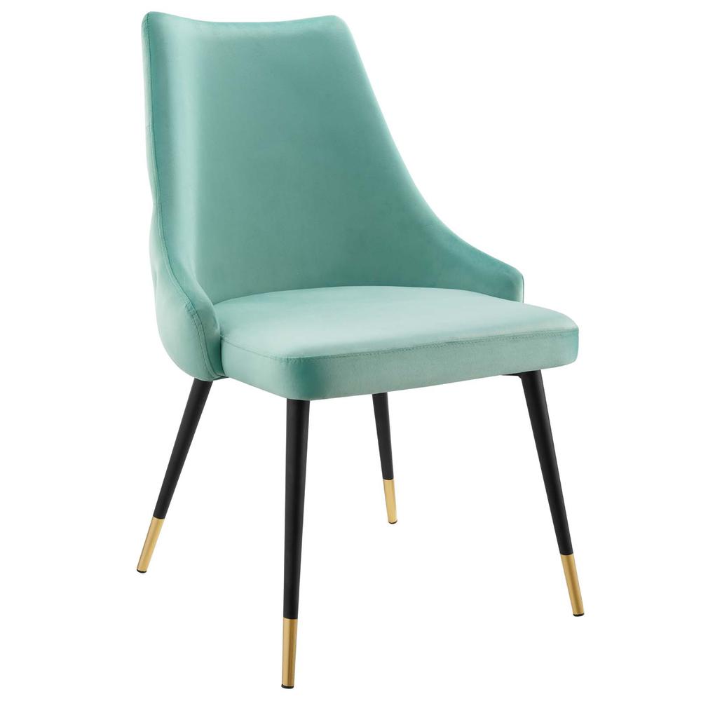 Adorn Tufted Performance Velvet Dining Side Chair. Picture 1