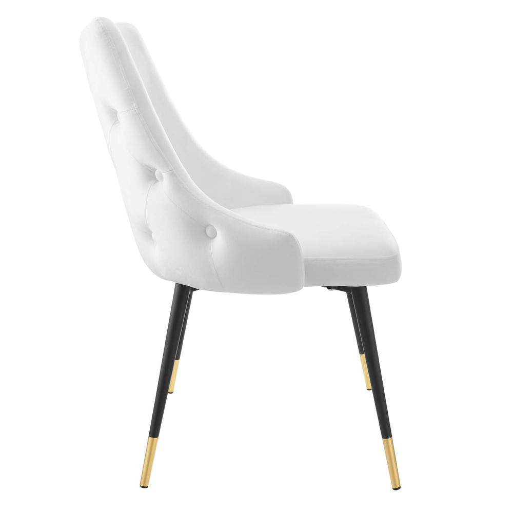 Adorn Tufted Performance Velvet Dining Side Chair. Picture 2