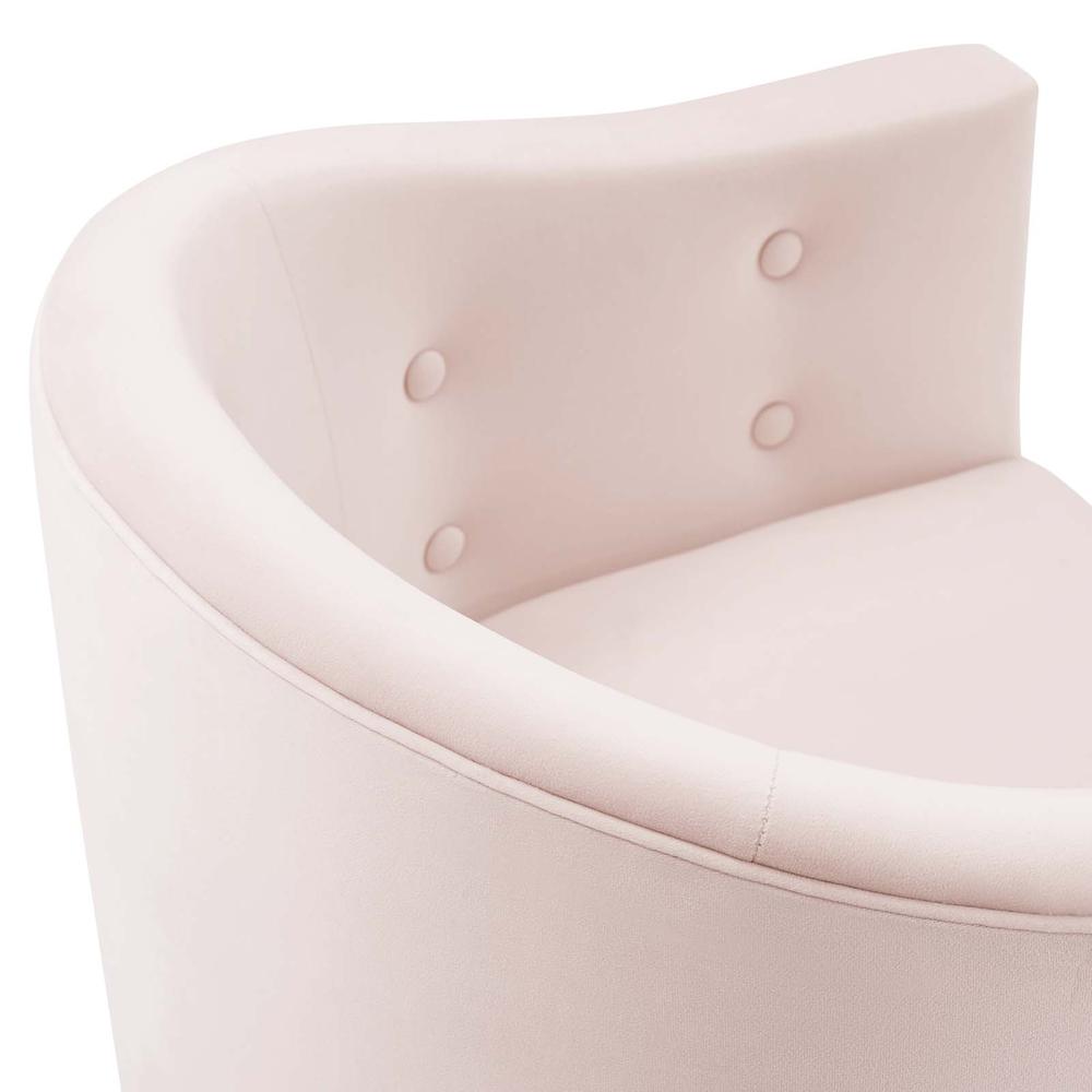 Savour Tufted Counter Stool - Pink EEI-3910-PNK. Picture 5