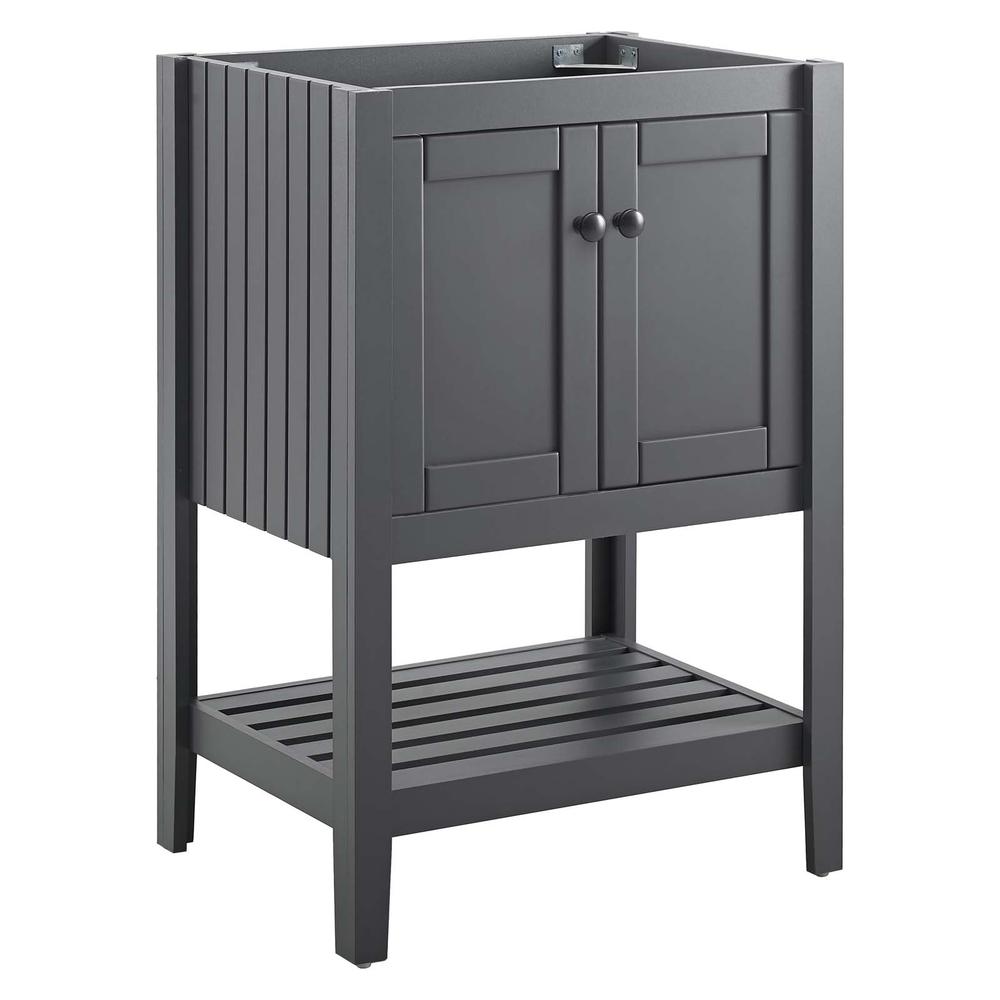 Prestige 23" Bathroom Vanity Cabinet (Sink Basin Not Included) - Gray EEI-3919-GRY. The main picture.