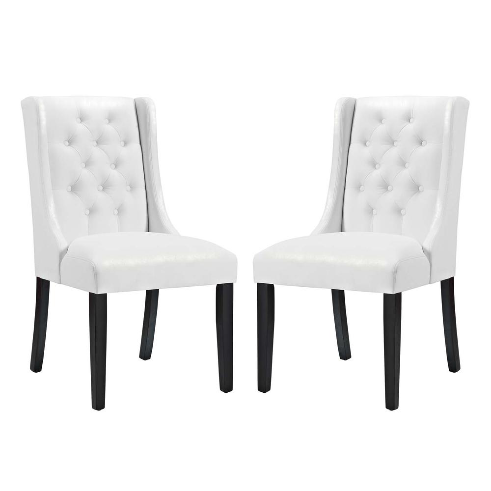 Baronet Dining Chair Vinyl Set of 2. Picture 1