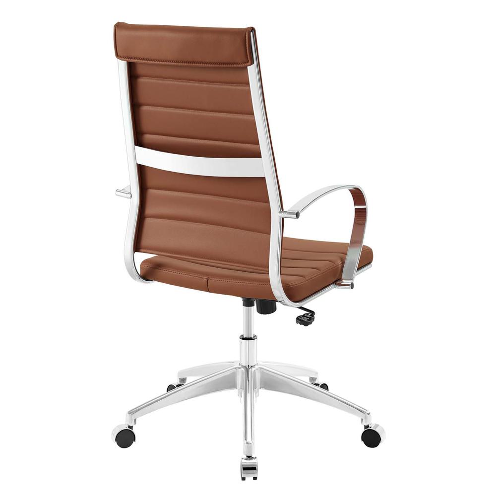 Jive Highback Office Chair - Terracotta EEI-4135-TER. Picture 3
