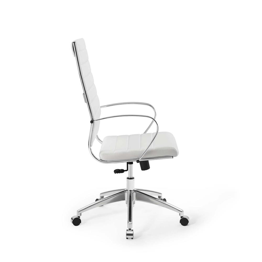 Jive Highback Office Chair - White EEI-4135-WHI. Picture 2