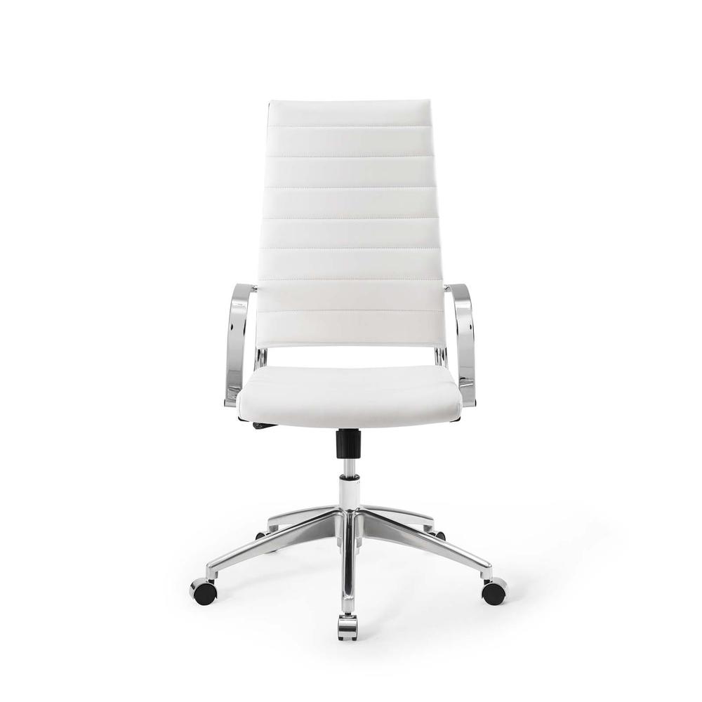 Jive Highback Office Chair - White EEI-4135-WHI. Picture 4