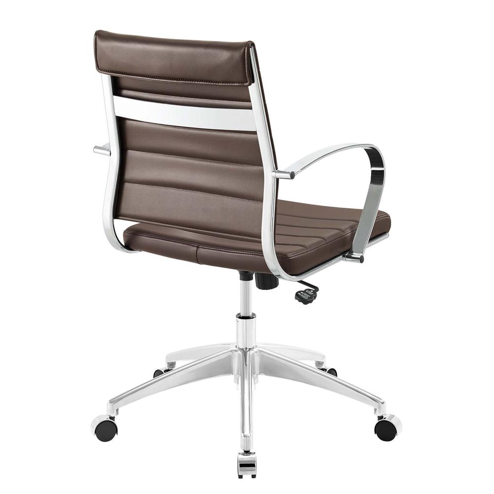 Jive Mid Back Office Chair - Brown EEI-4136-BRN. Picture 3