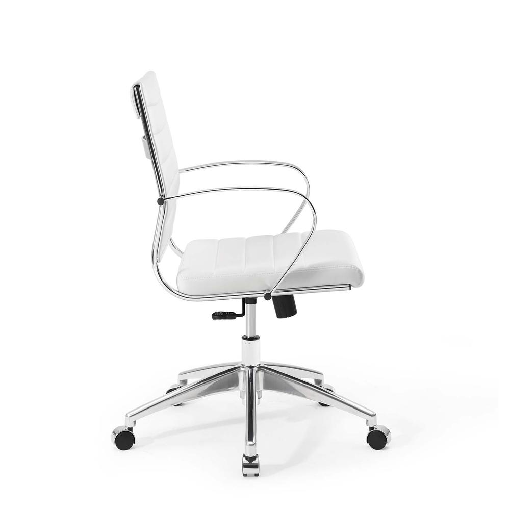 Jive Mid Back Office Chair - White EEI-4136-WHI. Picture 3