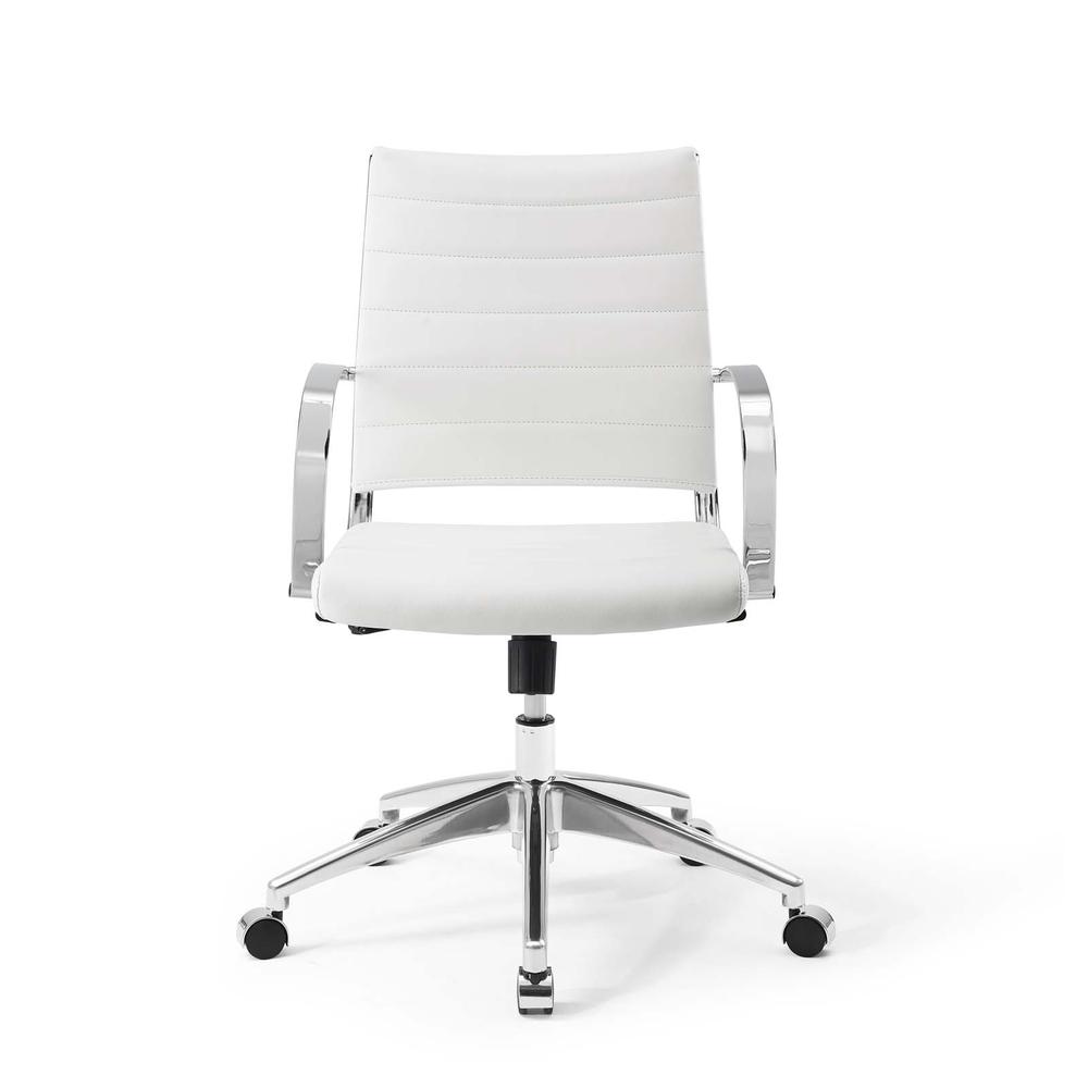 Jive Mid Back Office Chair - White EEI-4136-WHI. Picture 4