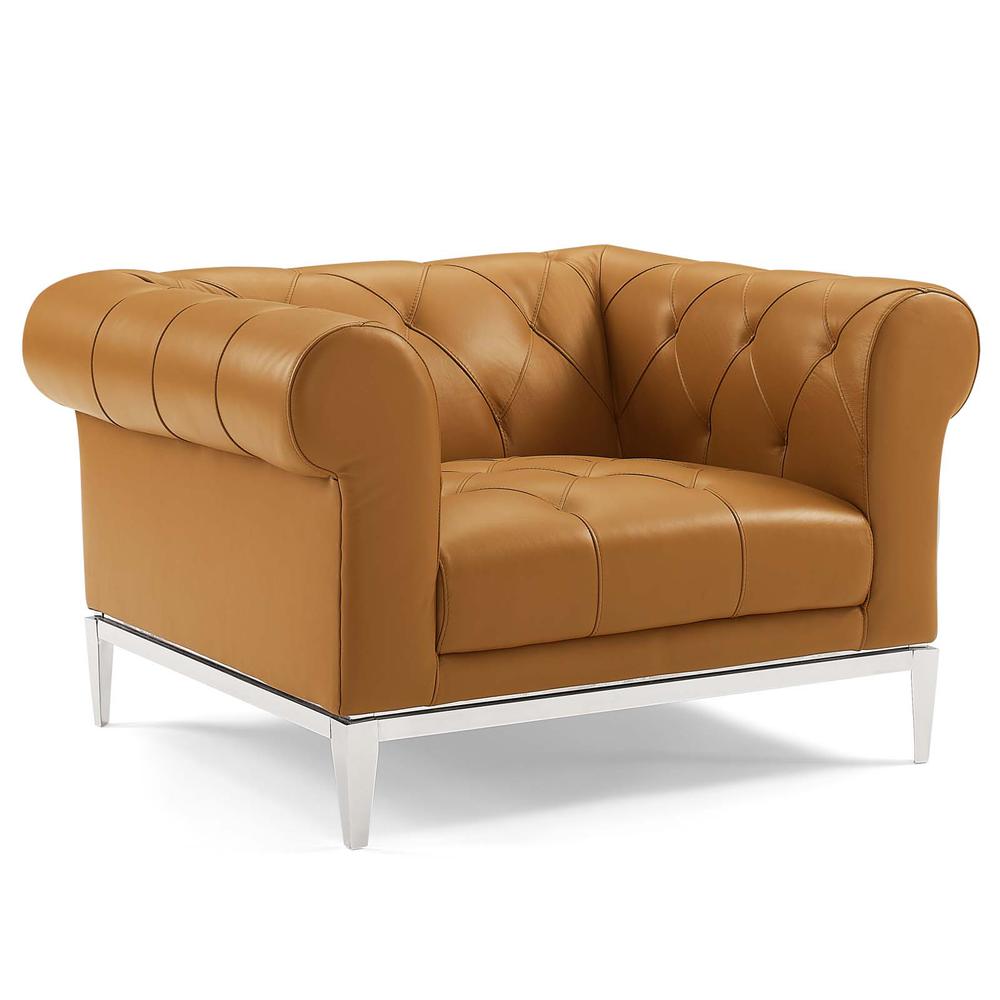 Idyll 3 Piece Upholstered Leather Set. Picture 6