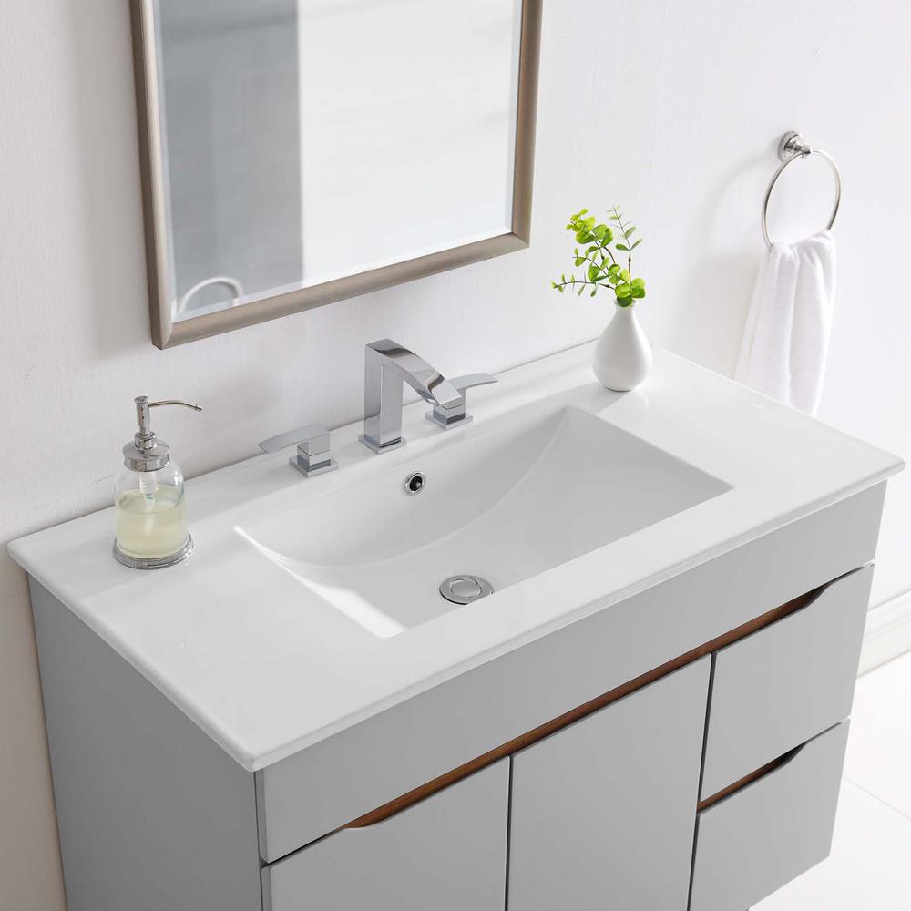 Cayman 36" Bathroom Sink. Picture 4