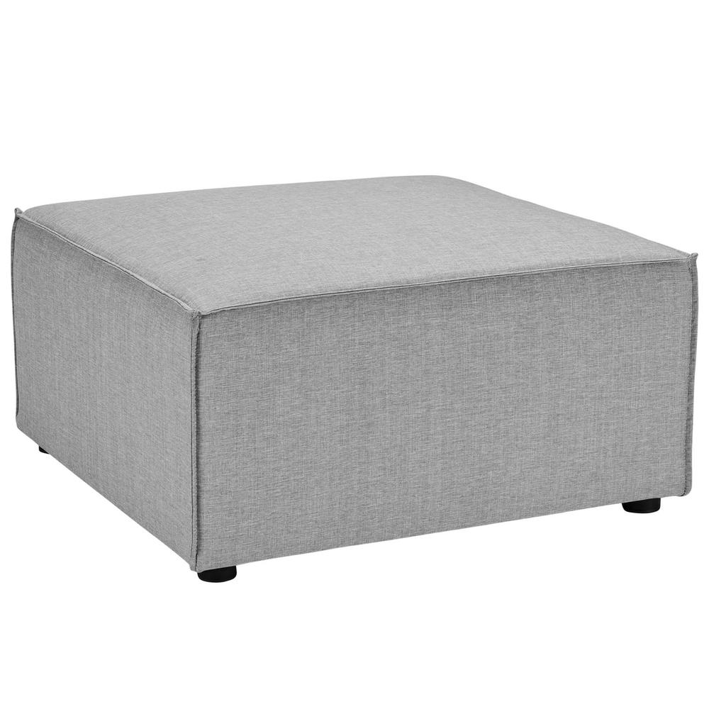 Saybrook Outdoor Patio Upholstered Sectional Sofa Ottoman. Picture 1