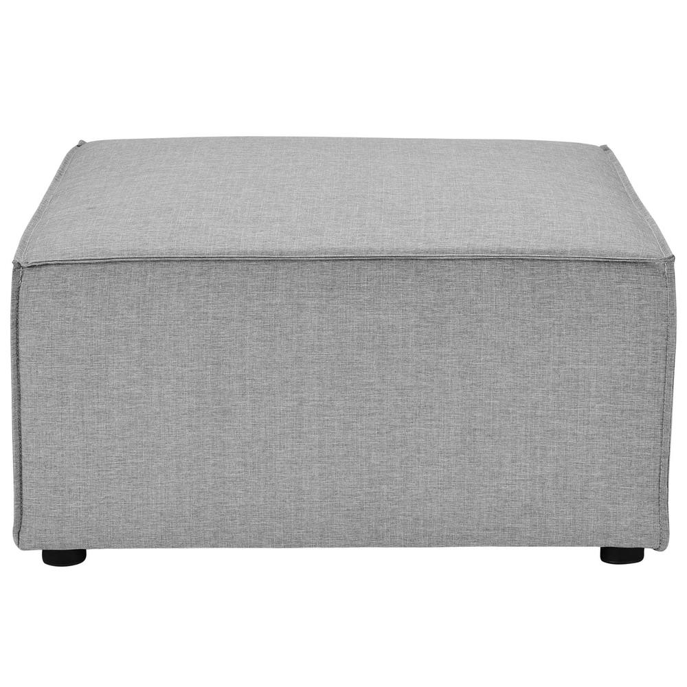 Saybrook Outdoor Patio Upholstered Sectional Sofa Ottoman. Picture 3