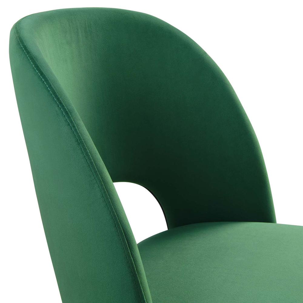 Rouse Performance Velvet Dining Side Chair. Picture 5