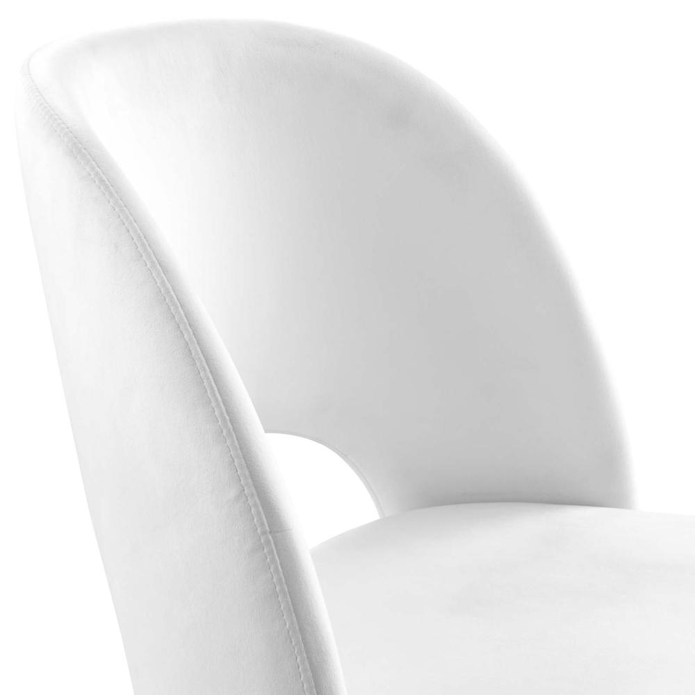 Rouse Performance Velvet Dining Side Chair. Picture 5