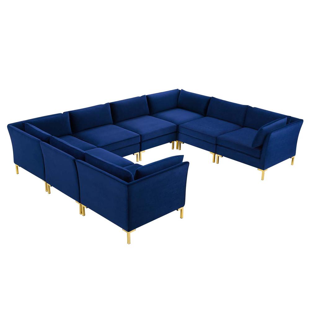 Ardent 8-Piece Performance Velvet Sectional Sofa. Picture 1
