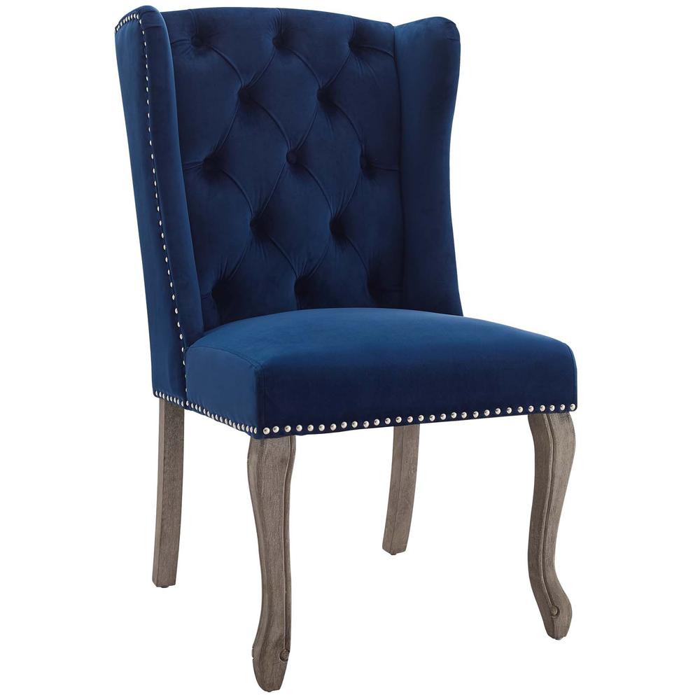 Apprise Side Chair Performance Velvet Set of 2. Picture 2