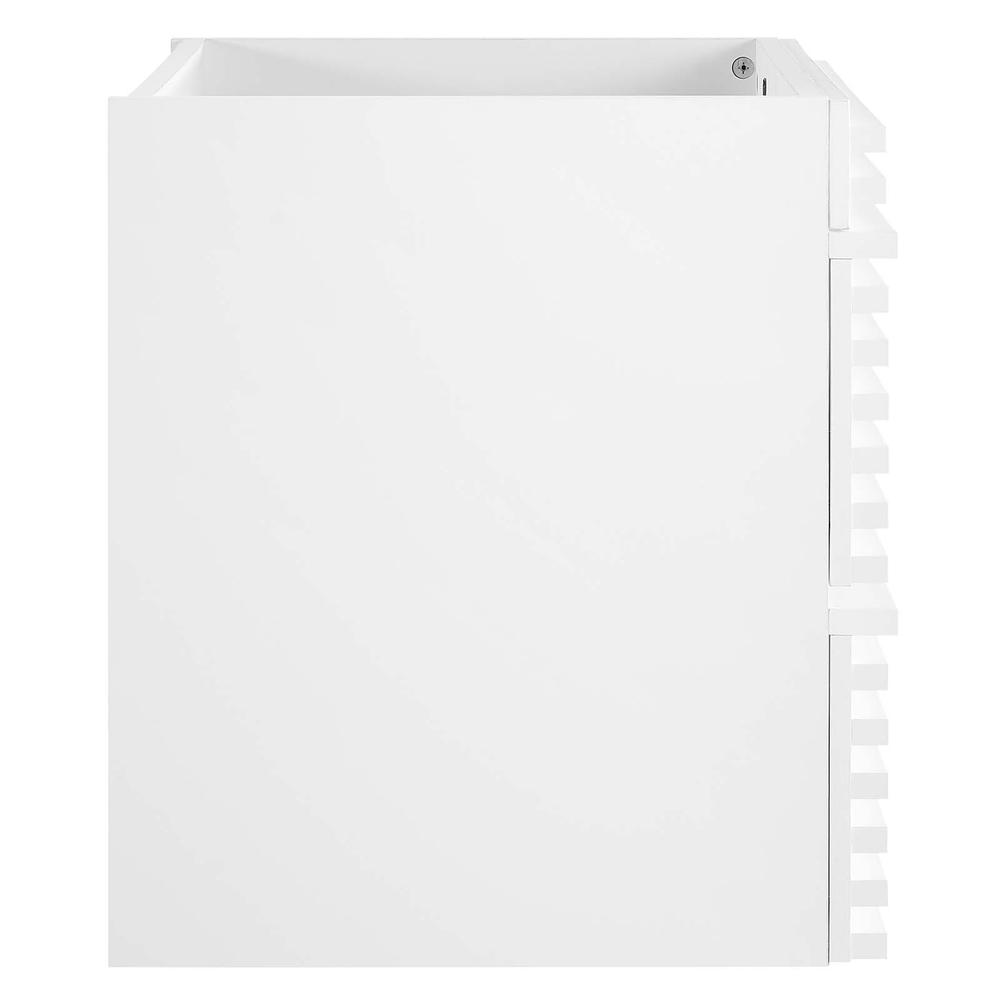 Render 24" Wall-Mount Bathroom Vanity Cabinet (Sink Basin Not Included). Picture 2