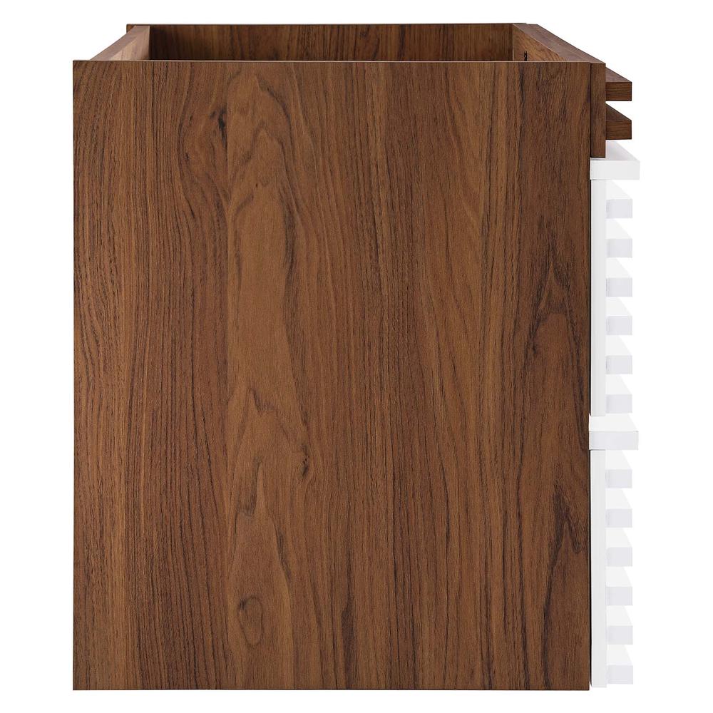Render 36" Wall-Mount Bathroom Vanity Cabinet (Sink Basin Not Included). Picture 2
