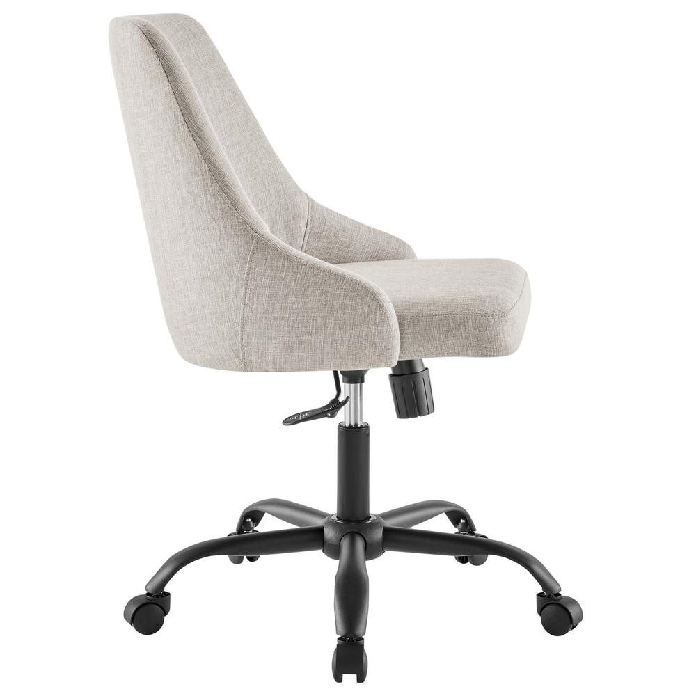 Designate Swivel Upholstered Office Chair. Picture 2
