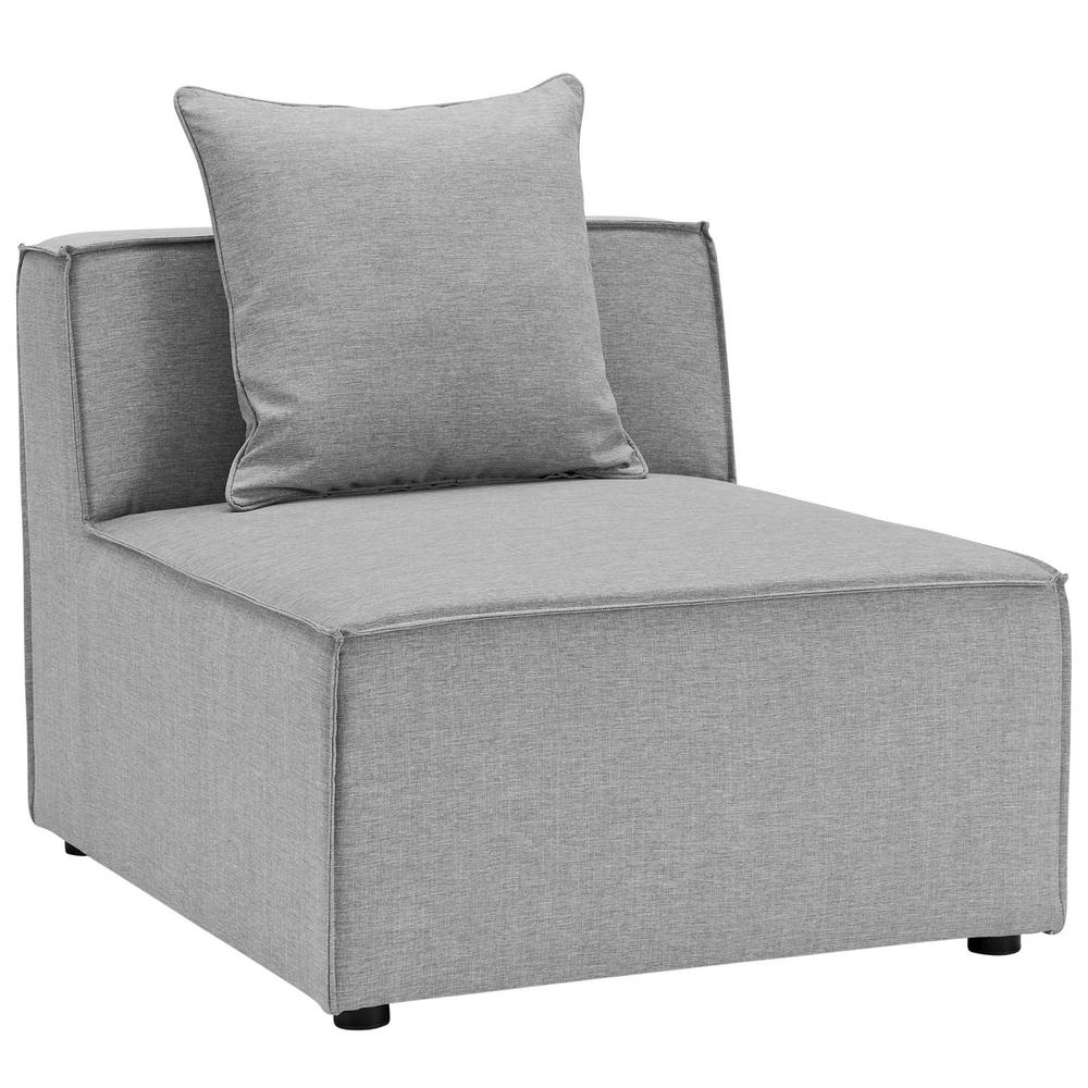 Saybrook Outdoor Patio Upholstered 3-Piece Sectional Sofa. Picture 5