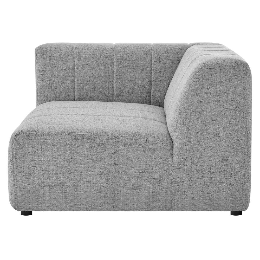 Bartlett Upholstered Fabric Left-Arm Chair - Light Gray EEI-4396-LGR. Picture 4