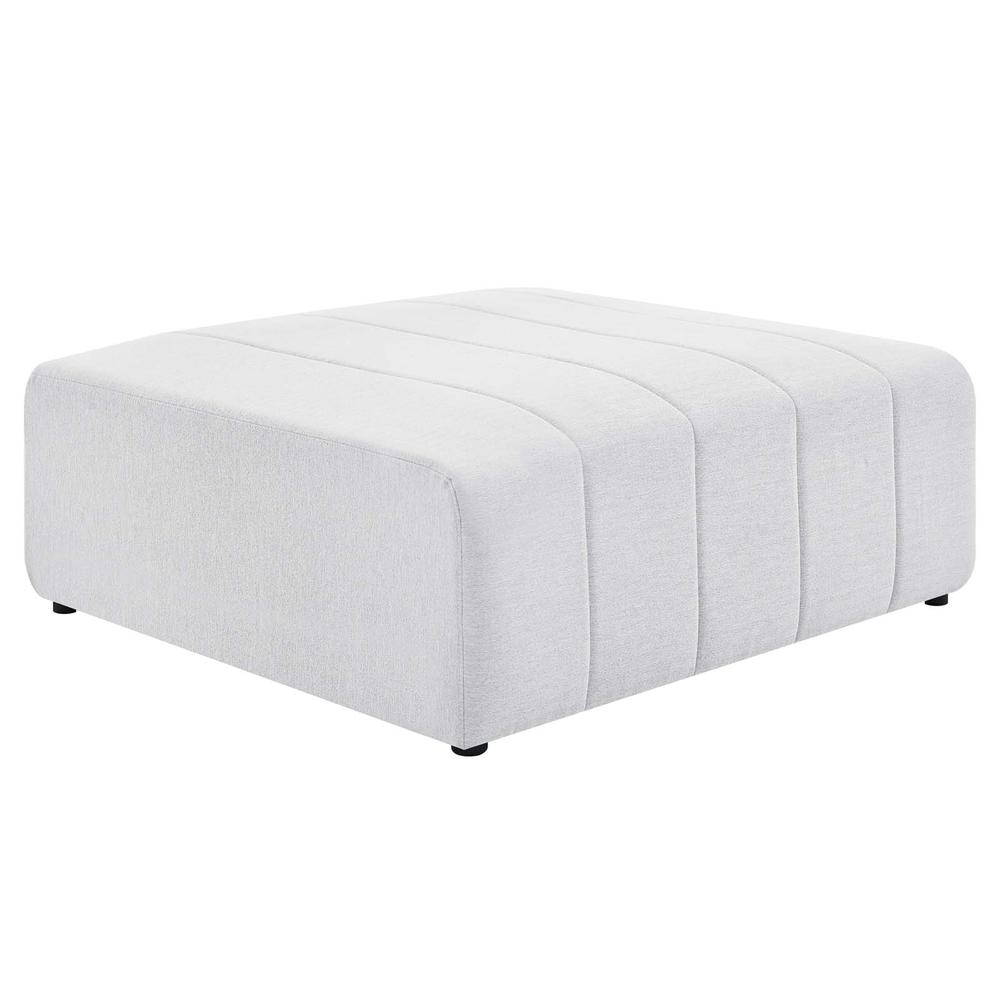 Bartlett Upholstered Fabric Ottoman. Picture 1