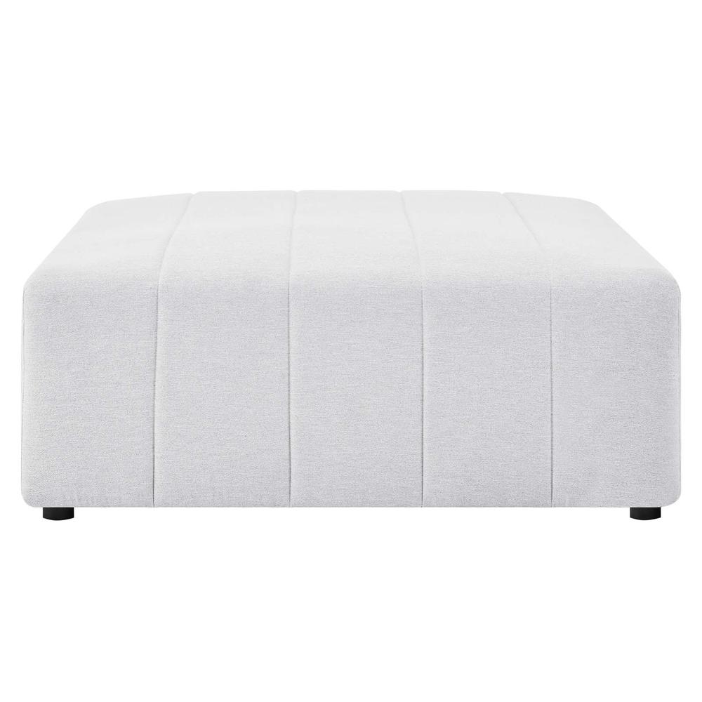 Bartlett Upholstered Fabric Ottoman. Picture 3