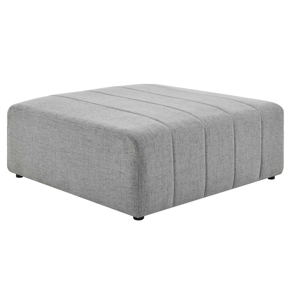 Bartlett Upholstered Fabric Ottoman. Picture 2