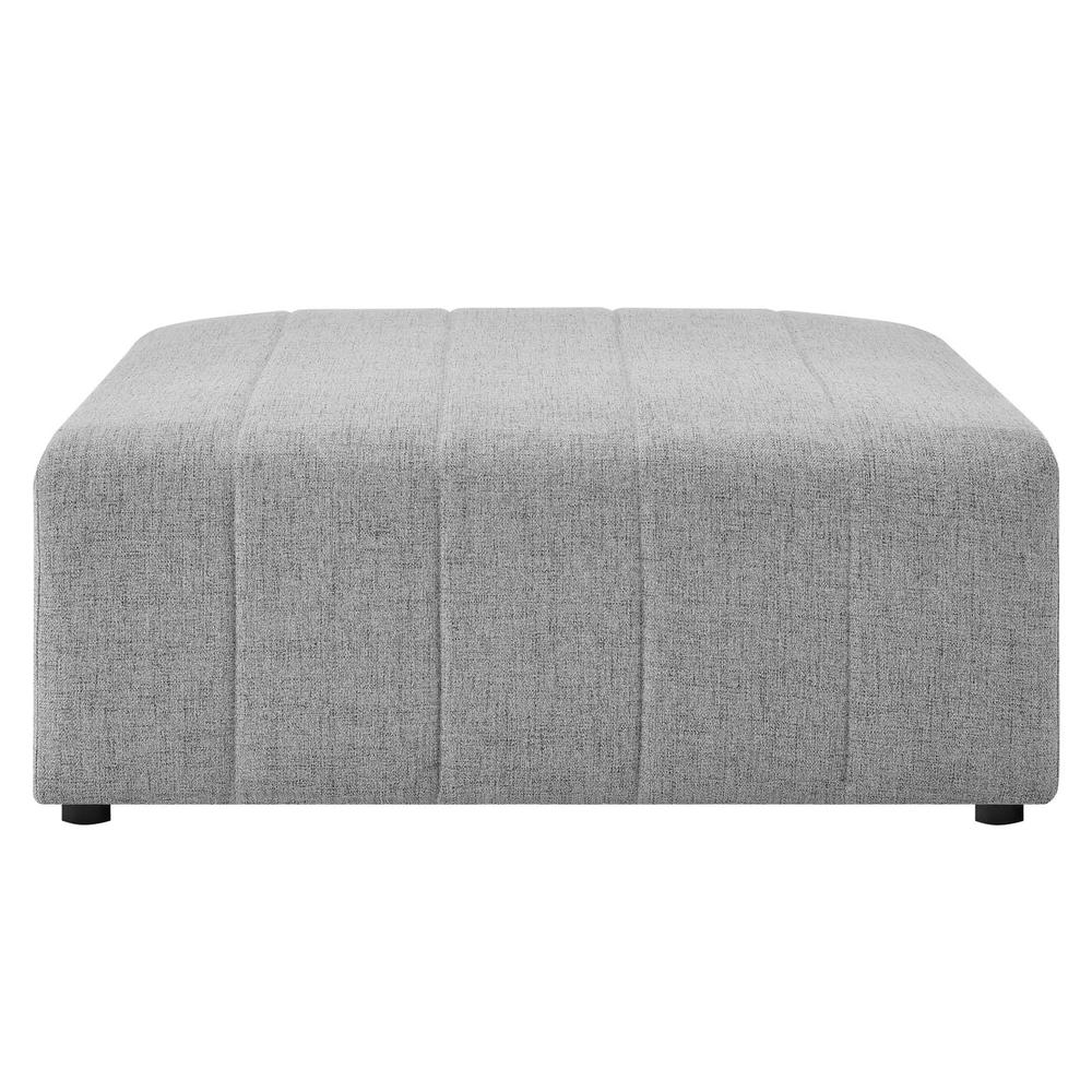 Bartlett Upholstered Fabric Ottoman. Picture 3