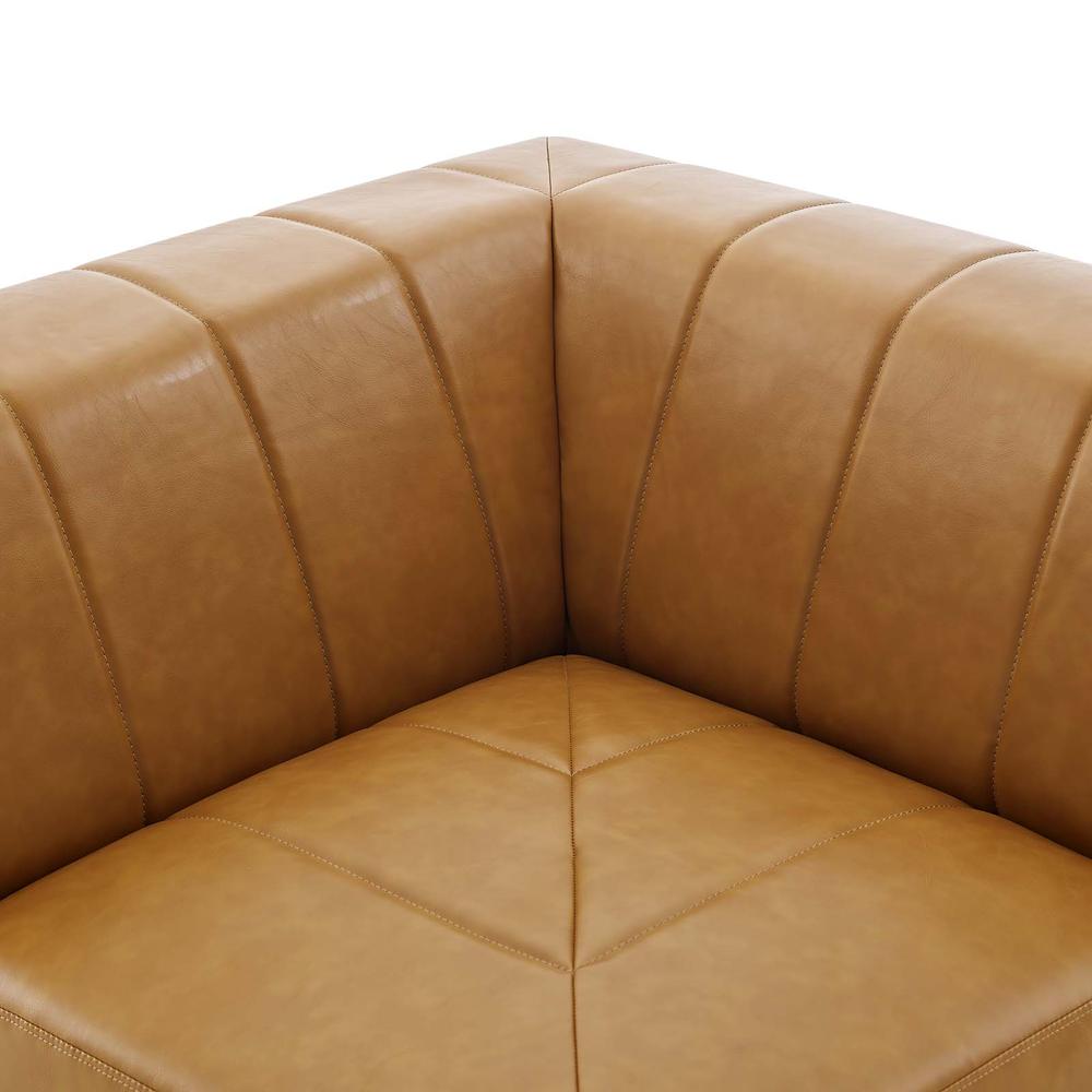 Bartlett Vegan Leather Corner Chair. Picture 4