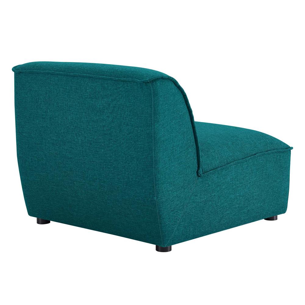 Comprise Armless Chair - Teal EEI-4418-TEA. Picture 3