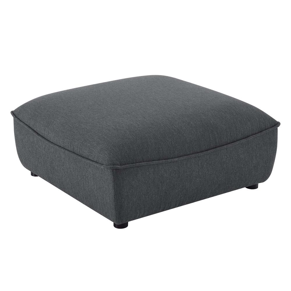 Comprise Sectional Sofa Ottoman - Charcoal EEI-4419-CHA. Picture 2