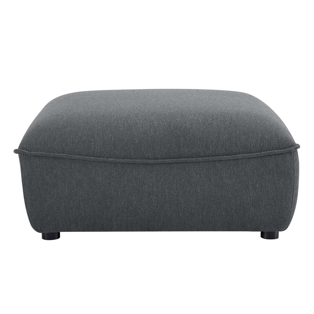 Comprise Sectional Sofa Ottoman - Charcoal EEI-4419-CHA. Picture 3