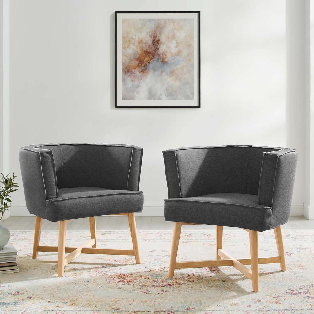 Anders Accent Chair Upholstered Fabric Set of 2. Picture 7
