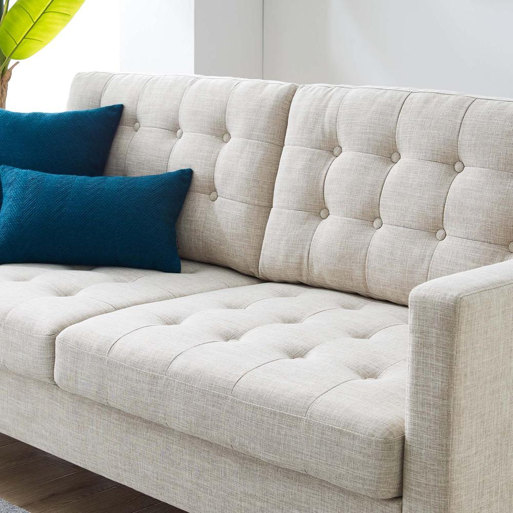Exalt Tufted Fabric Sofa. Picture 8