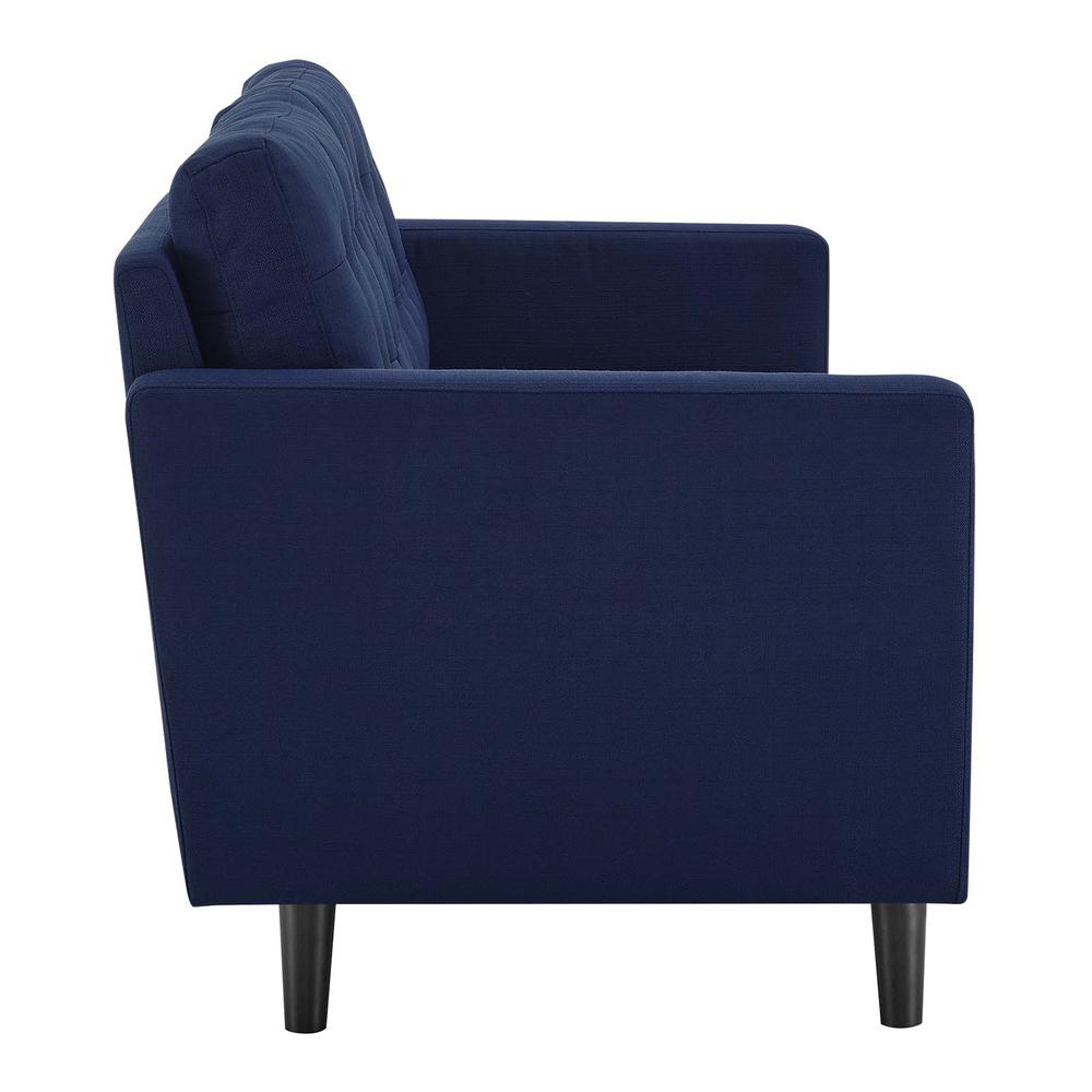 Exalt Tufted Fabric Sofa - Royal Blue EEI-4445-ROY. Picture 2