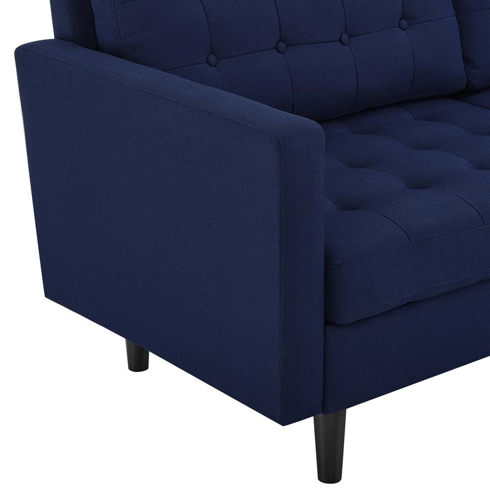Exalt Tufted Fabric Sofa - Royal Blue EEI-4445-ROY. Picture 5