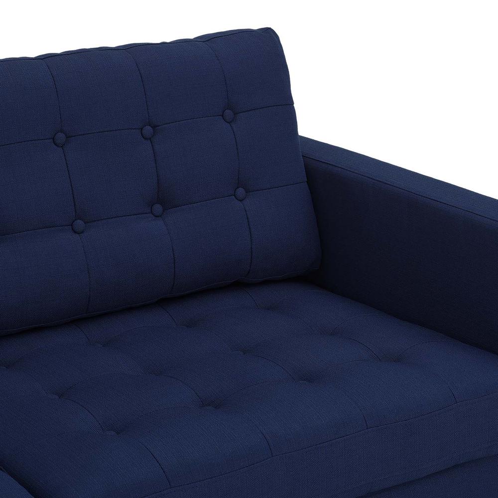 Exalt Tufted Fabric Sofa - Royal Blue EEI-4445-ROY. Picture 6