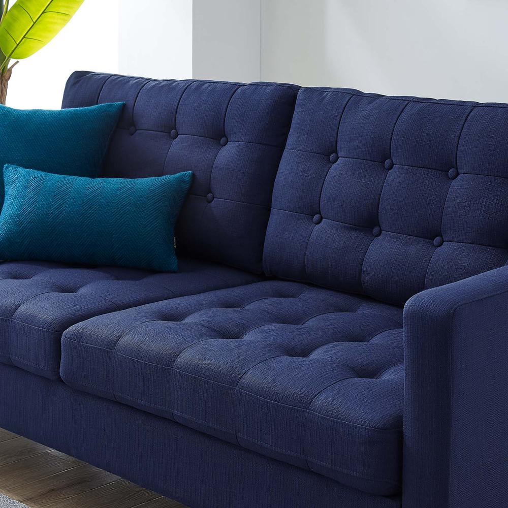 Exalt Tufted Fabric Sofa - Royal Blue EEI-4445-ROY. Picture 8
