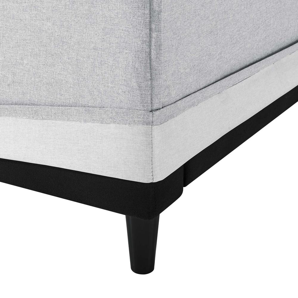 Avalon Slipcover Fabric Sofa - Light Gray EEI-4449-LGR. Picture 7