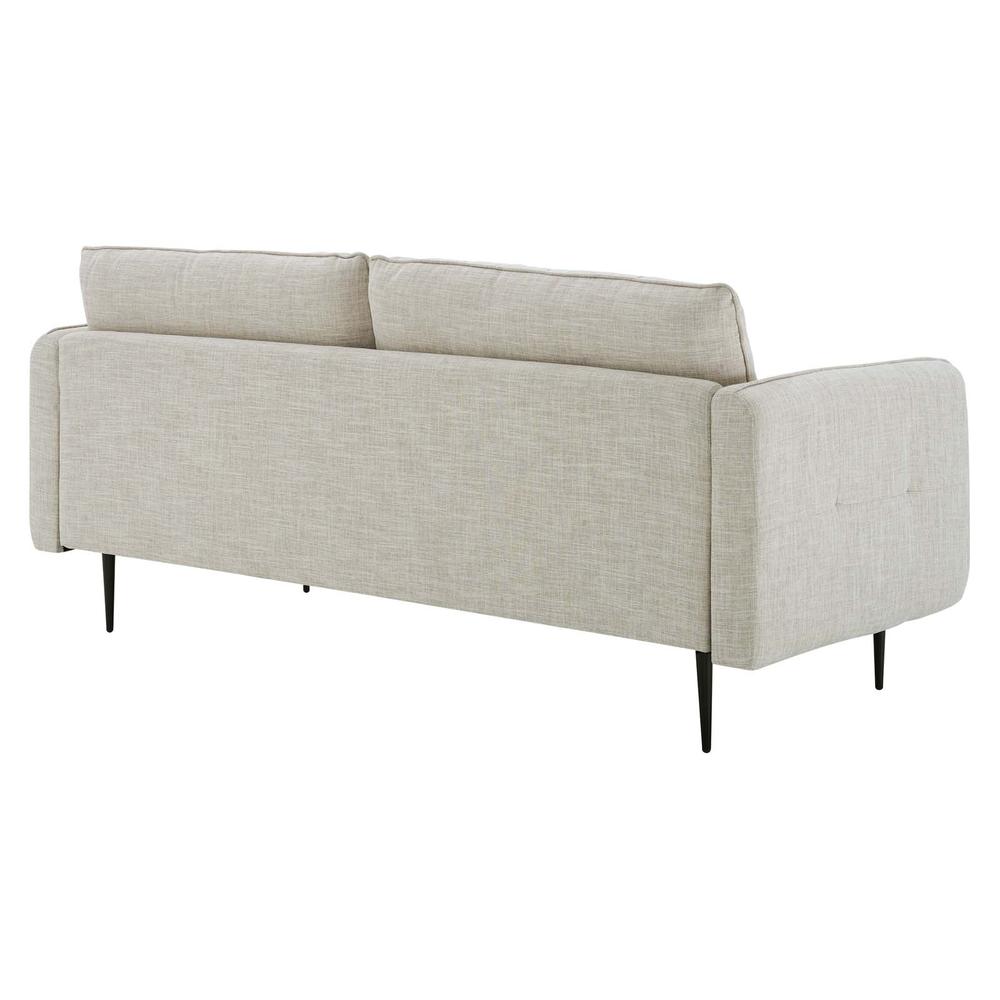 Cameron Tufted Fabric Sofa - Beige EEI-4451-BEI. Picture 3