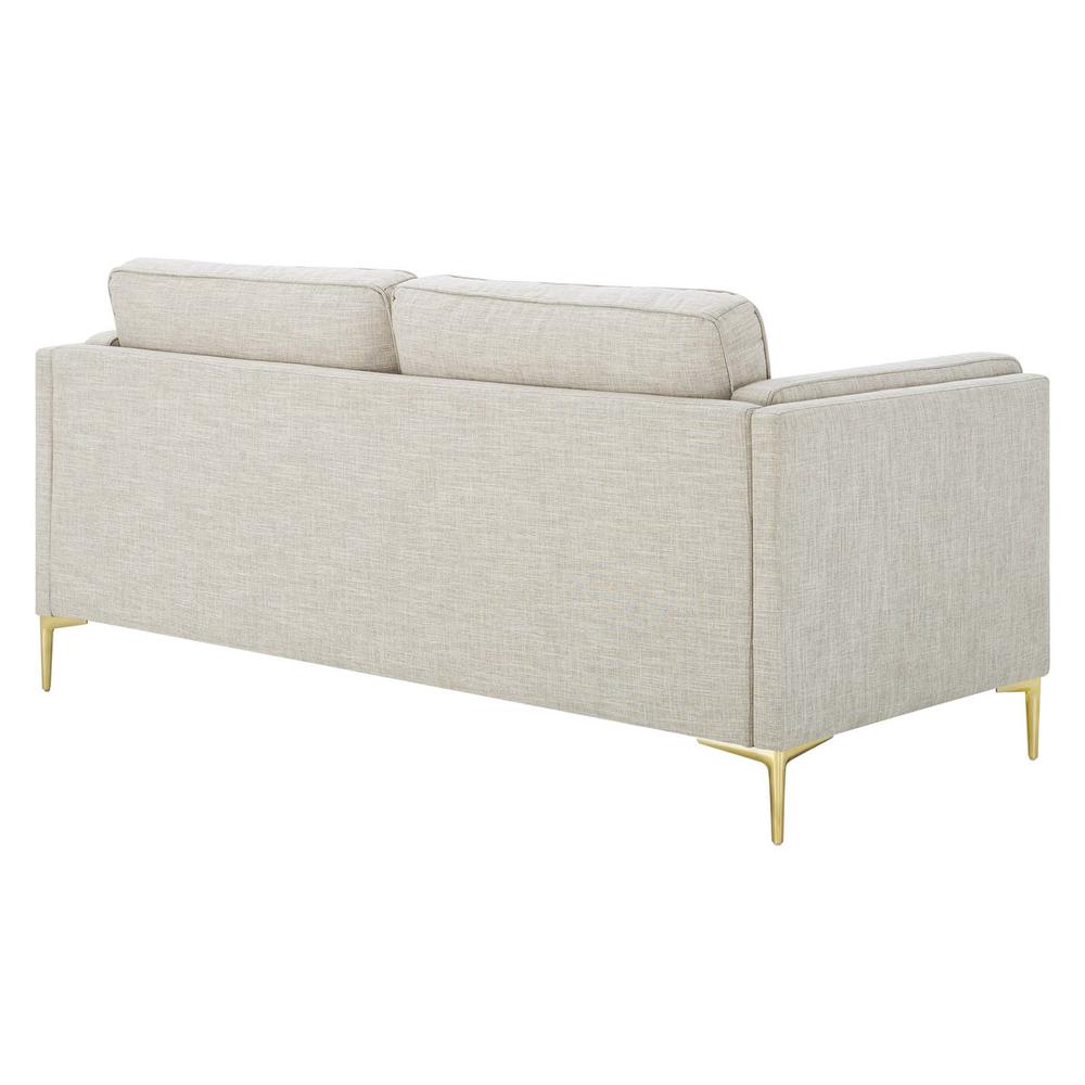 Kaiya Fabric Sofa - Beige EEI-4454-BEI. Picture 5