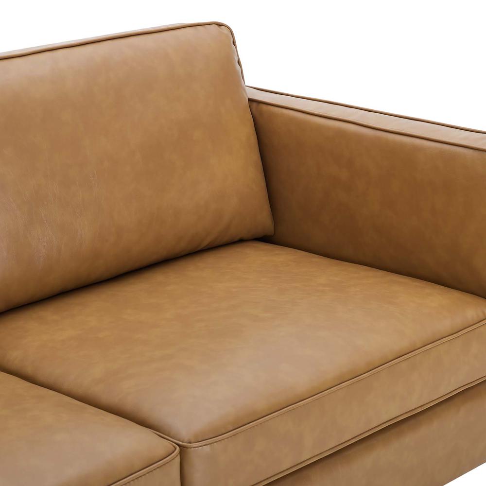 Kaiya Vegan Leather Sofa. Picture 2